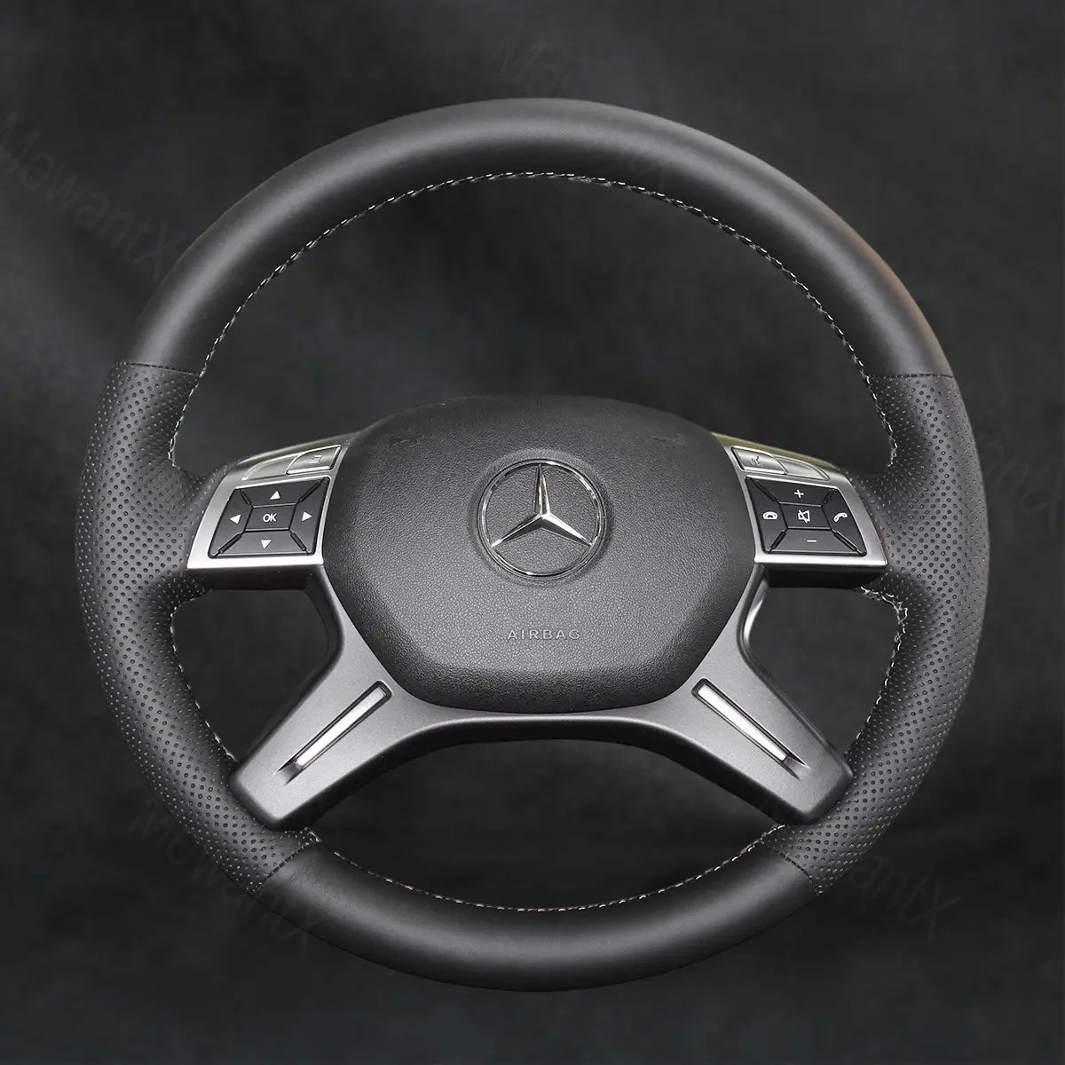 Steering Wheel Cover For Mercedes Benz M-Class W166 2012-2015