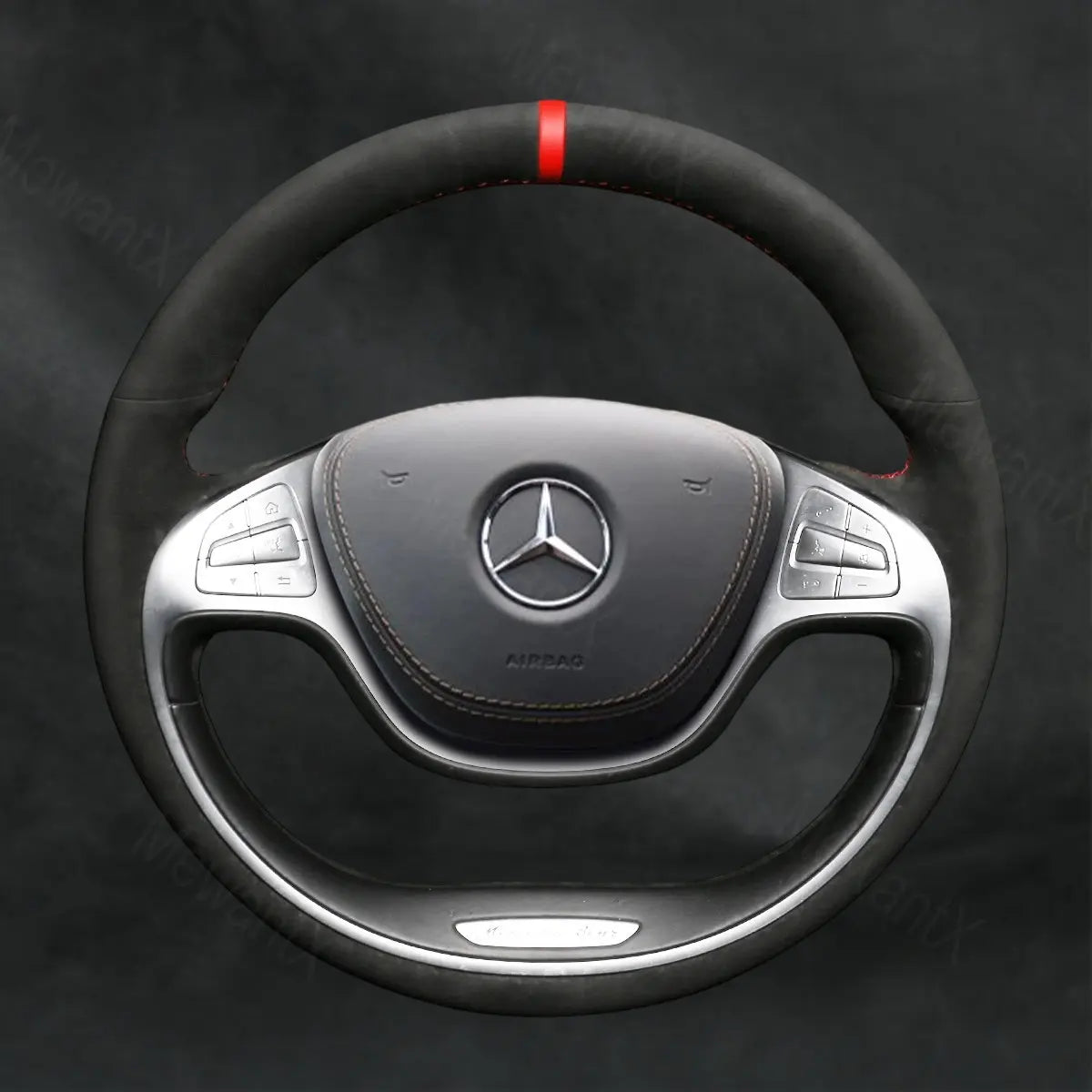 Steering Wheel Cover For Mercedes Benz S-Class W222 2014-2017