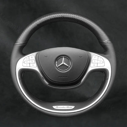 Steering Wheel Cover For Mercedes Benz S-Class W222 2014-2017