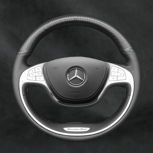 Steering Wheel Cover For Mercedes Benz S-Class W222 2014-2017