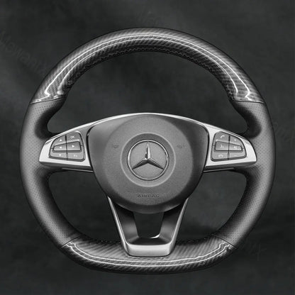 Steering Wheel Cover For Mercedes Benz S-Class W222 2016-2017