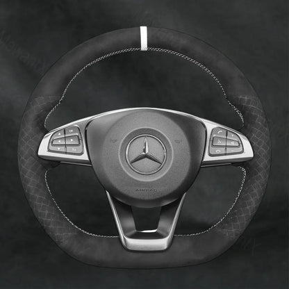 Steering Wheel Cover For Mercedes Benz S-Class W222 2016-2017