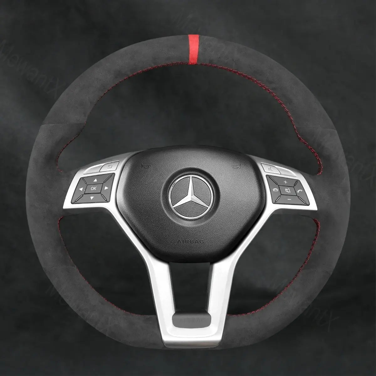 Steering Wheel Cover For Mercedes Benz SL-Class R231 2013-2016