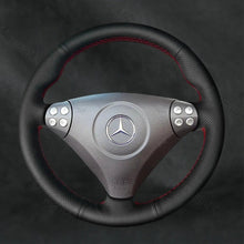 Steering Wheel Cover For Mercedes Benz SLK - Class R171 2005 - 2008 - Mewantx