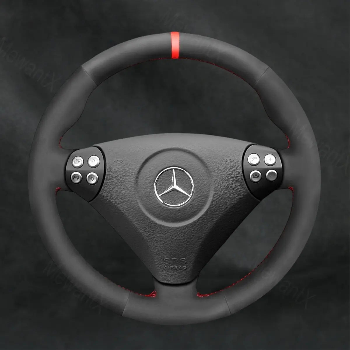 Steering Wheel Cover For Mercedes Benz SLK-Class R171 2005-2008