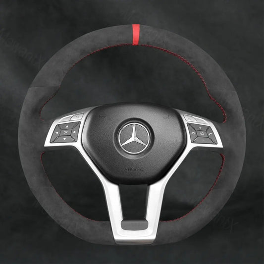 Steering Wheel Cover For Mercedes Benz SLK-Class R172 2012-2016