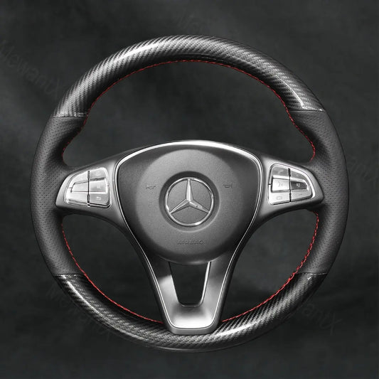 Steering Wheel Cover For Mercedes Benz V - Class W447 2014 - 2025 - Mewantx