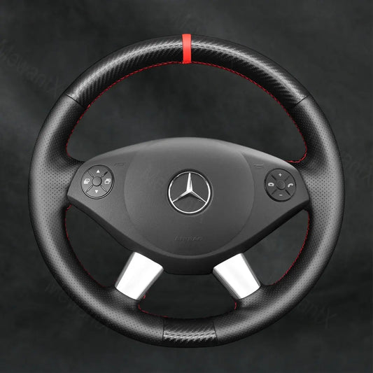 Steering Wheel Cover For Mercedes Benz Valente 2012 - 2015 - Mewantx