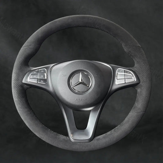 Steering Wheel Cover For Mercedes Benz Vito eVito W447 Vito Tourer W447 2014 - 2025 - Mewantx