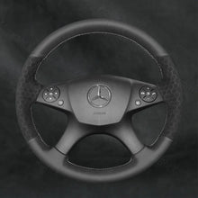 Steering Wheel Cover For Mercedes Benz W204 C - Class C280 C230 C180 C260 C200 C300 2007 - 2010 - Mewantx