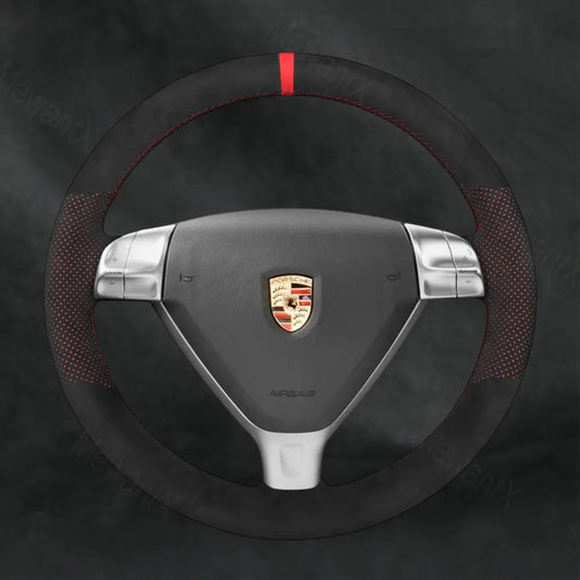 Steering Wheel Cover For Porsche Boxster 987 Cayman 987 2005-2009