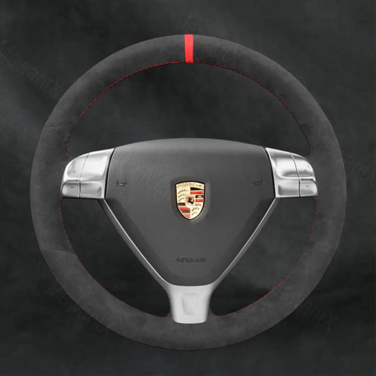 Steering Wheel Cover For Porsche Boxster 987 Cayman 987 2005-2009