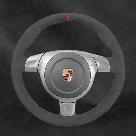 Steering Wheel Cover For Porsche Boxster 987 Cayman 987 2005-2009