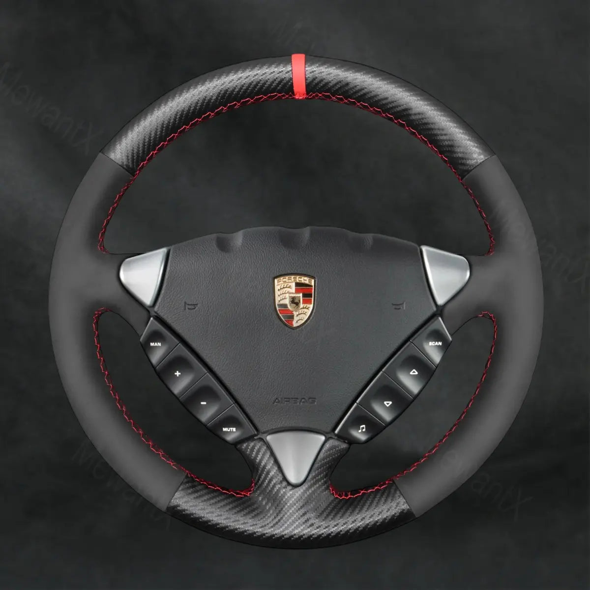 Steering Wheel Cover For Porsche Cayenne 2003-2010