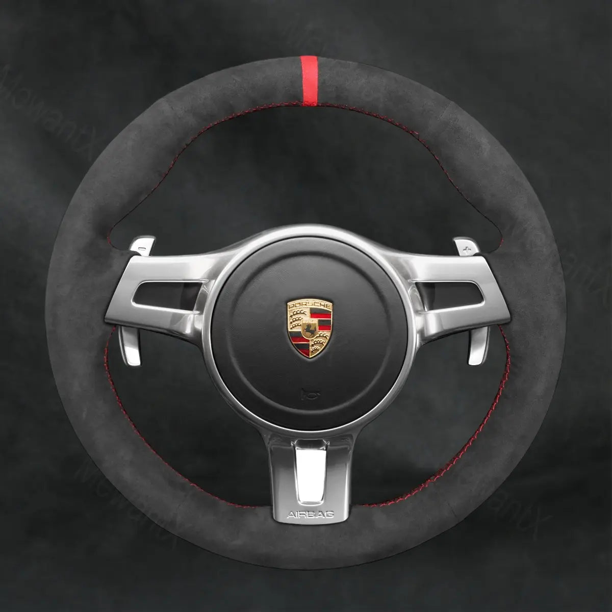 Steering Wheel Cover For Porsche Cayenne 2010-2014