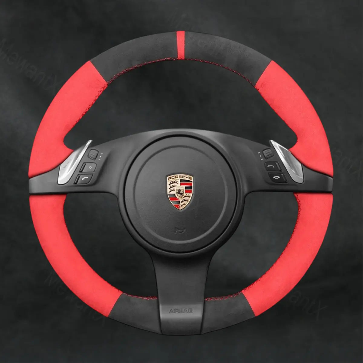Steering Wheel Cover For Porsche Cayenne 2010-2014