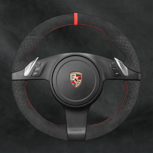 Steering Wheel Cover For Porsche Cayenne 2010-2014