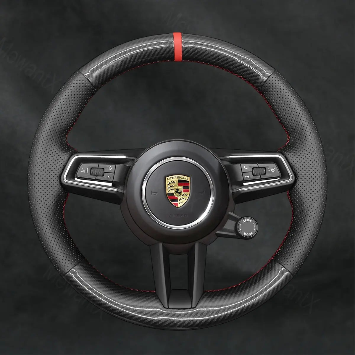 Steering Wheel Cover For Porsche Taycan 2020-2025