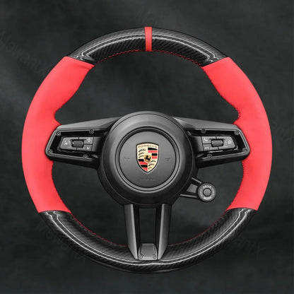 Steering Wheel Cover For Porsche Taycan 2020-2025