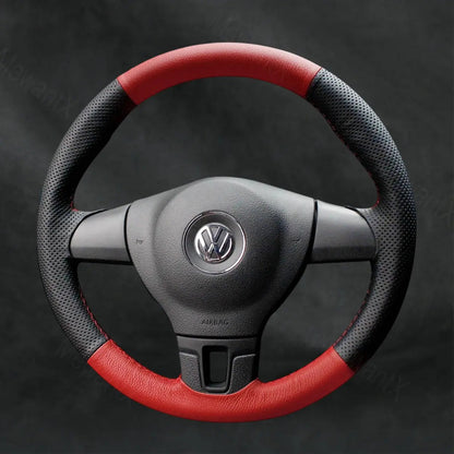 Steering Wheel Cover For Volkswagen VW Amarok 2010 - 2015 - Mewantx