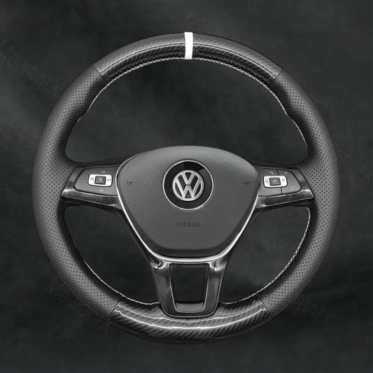 Steering Wheel Cover For Volkswagen VW Amarok 2014 - 2022 - Mewantx