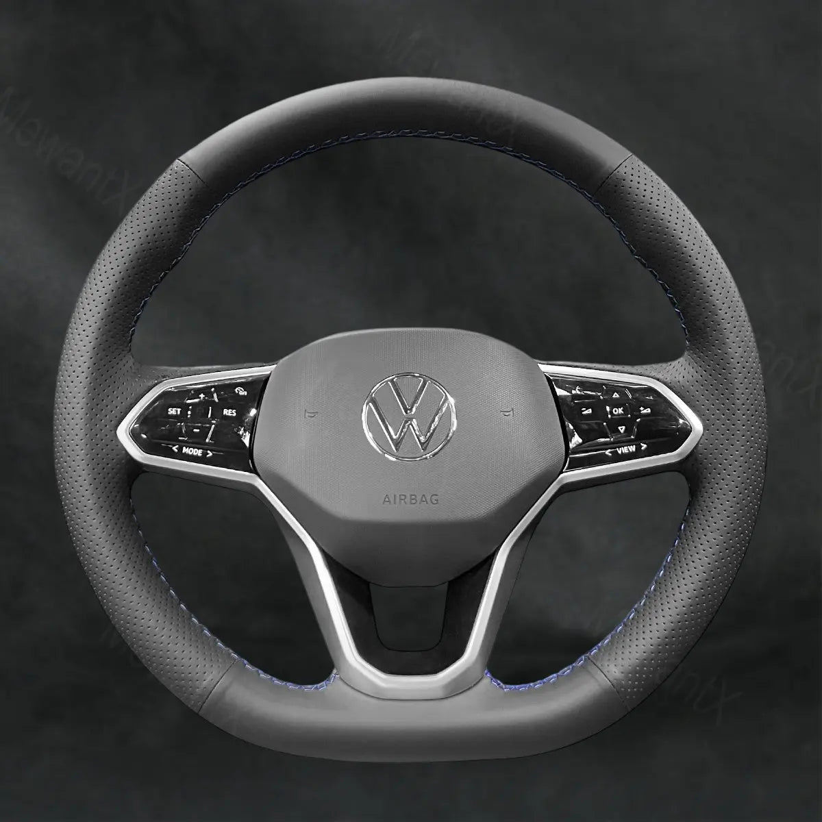 Steering Wheel Cover For Volkswagen VW Atlas Cross Sport 2020-2021