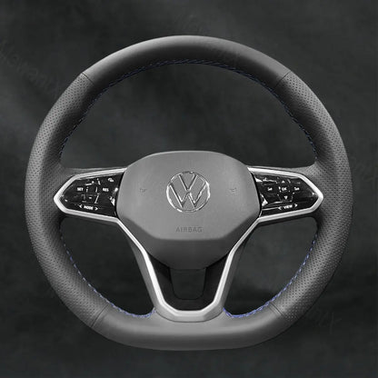 Steering Wheel Cover For Volkswagen VW Atlas Cross Sport 2020-2021