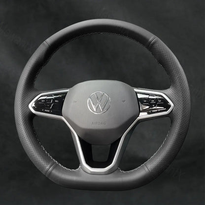 Steering Wheel Cover For Volkswagen VW Atlas Cross Sport 2020-2021