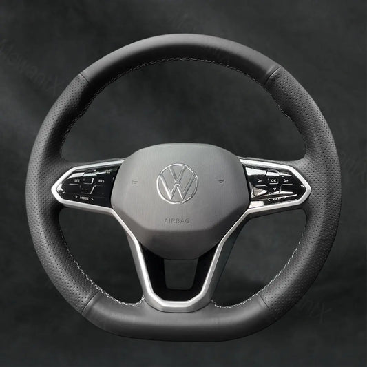 Steering Wheel Cover For Volkswagen VW Atlas Cross Sport 2020-2021