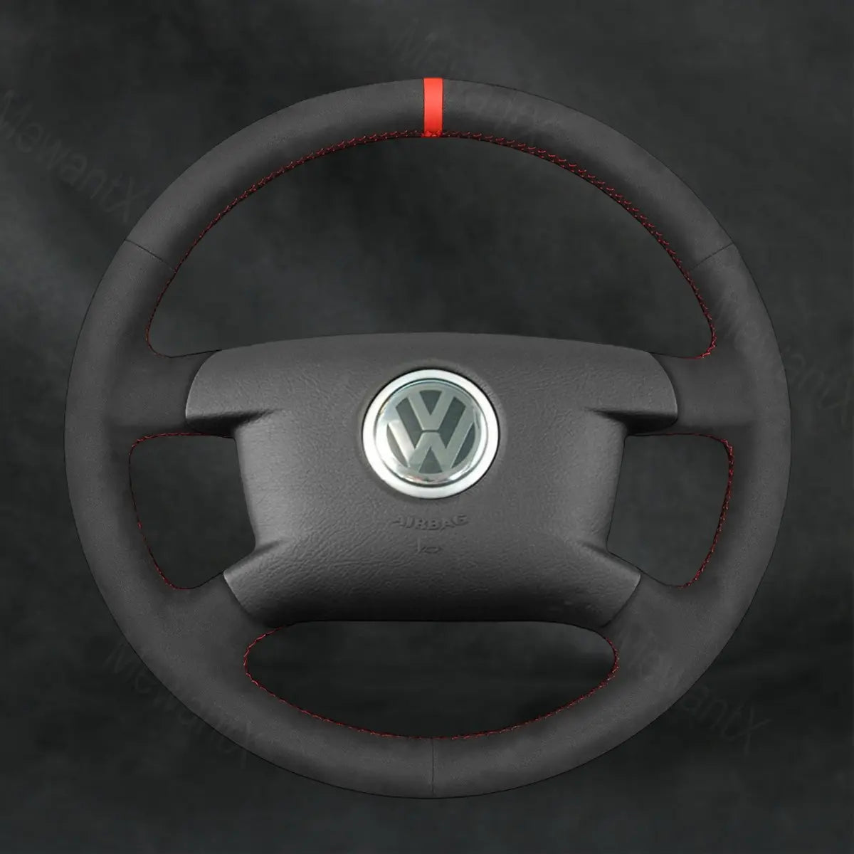 Steering Wheel Cover For Volkswagen VW Caddy 2003 - 2006 - Mewantx