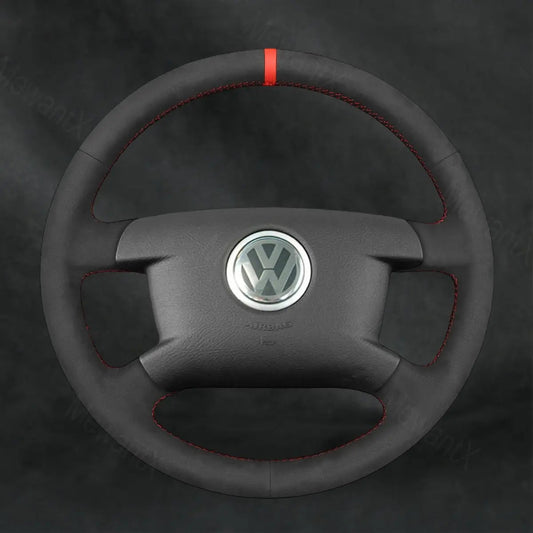 Steering Wheel Cover For Volkswagen VW Caddy 2003 - 2006 - Mewantx