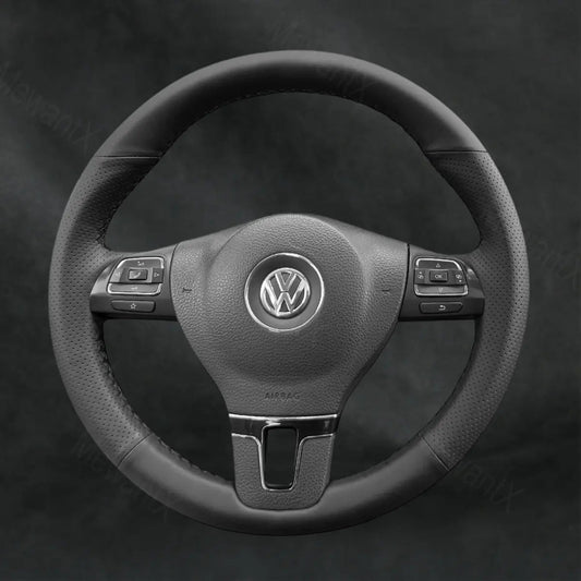 Steering Wheel Cover For Volkswagen VW Caddy 2011 - 2015 - Mewantx