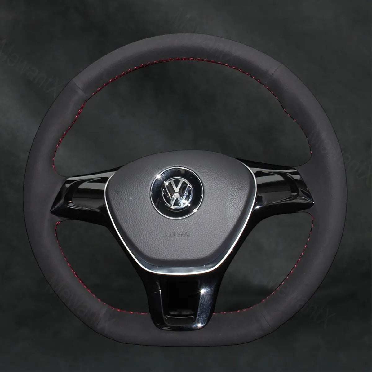 Steering Wheel Cover For Volkswagen VW Caddy 2015 - 2020 - Mewantx