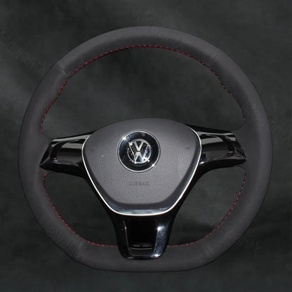 Steering Wheel Cover For Volkswagen VW Caddy 2015 - 2020 - Mewantx