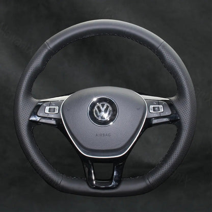 Steering Wheel Cover For Volkswagen VW Caddy 2015 - 2020 - Mewantx
