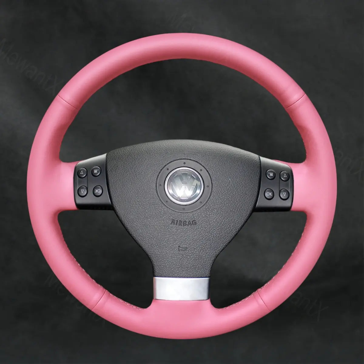 Steering Wheel Cover For Volkswagen VW EOS 2006 - 2009 - Mewantx