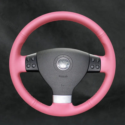Steering Wheel Cover For Volkswagen VW EOS 2006 - 2009 - Mewantx