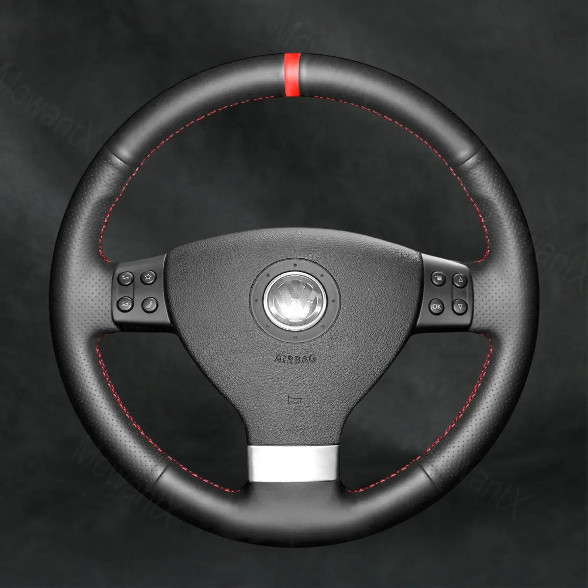 Steering Wheel Cover For Volkswagen VW EOS 2006 - 2009 - Mewantx