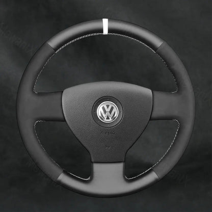 Steering Wheel Cover For Volkswagen VW Golf 5 V Golf Plus 2003 - 2009 - Mewantx