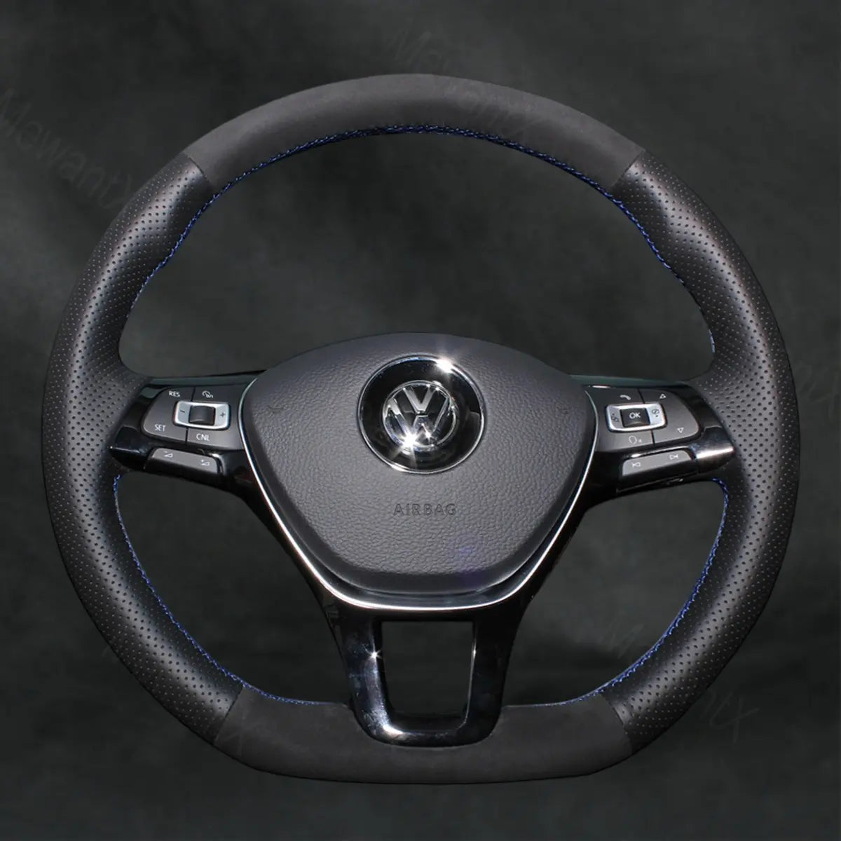 Steering Wheel Cover For Volkswagen VW Golf 7 Golf Sportsvan SV 2013 - 2021 - Mewantx