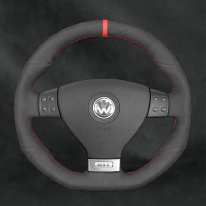 Steering Wheel Cover For Volkswagen VW Golf GTI 5 V Golf R32 2005 - 2009 - Mewantx