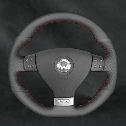 Steering Wheel Cover For Volkswagen VW Golf GTI 5 V Golf R32 2005 - 2009 - Mewantx