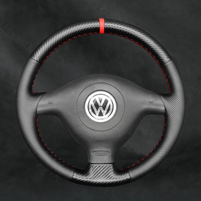 Steering Wheel Cover For Volkswagen VW Jetta GLI 2004 - 2005 - Mewantx