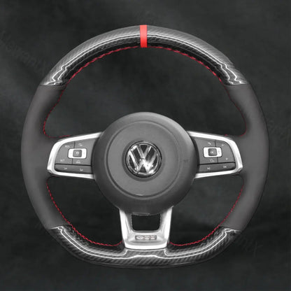 Steering Wheel Cover For Volkswagen VW Jetta GLI 2015 - 2020 - Mewantx