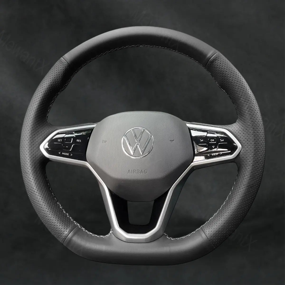 Steering Wheel Cover For Volkswagen VW Passat B8 Alltrack Variant 2019 - 2021 - Mewantx
