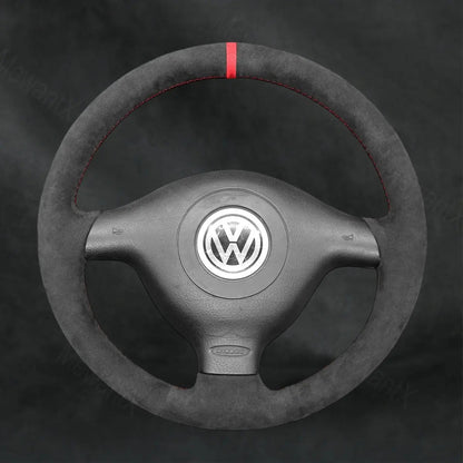 Steering Wheel Cover For Volkswagen VW Polo 1999 - 2001 - Mewantx
