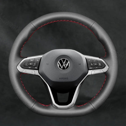 Steering Wheel Cover For Volkswagen VW Polo 2022 - 2025 - Mewantx