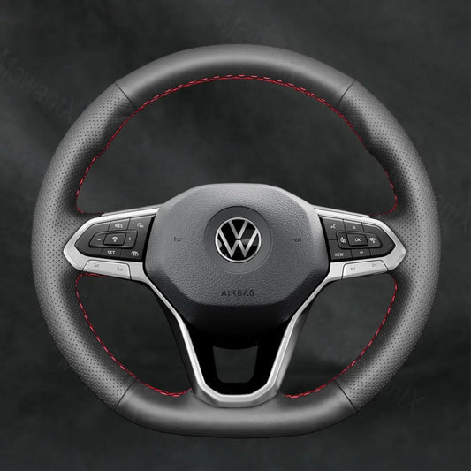 Steering Wheel Cover For Volkswagen VW Polo 2022 - 2025 - Mewantx