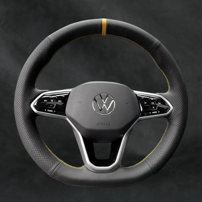 Steering Wheel Cover For Volkswagen VW Polo 2022 - 2025 - Mewantx