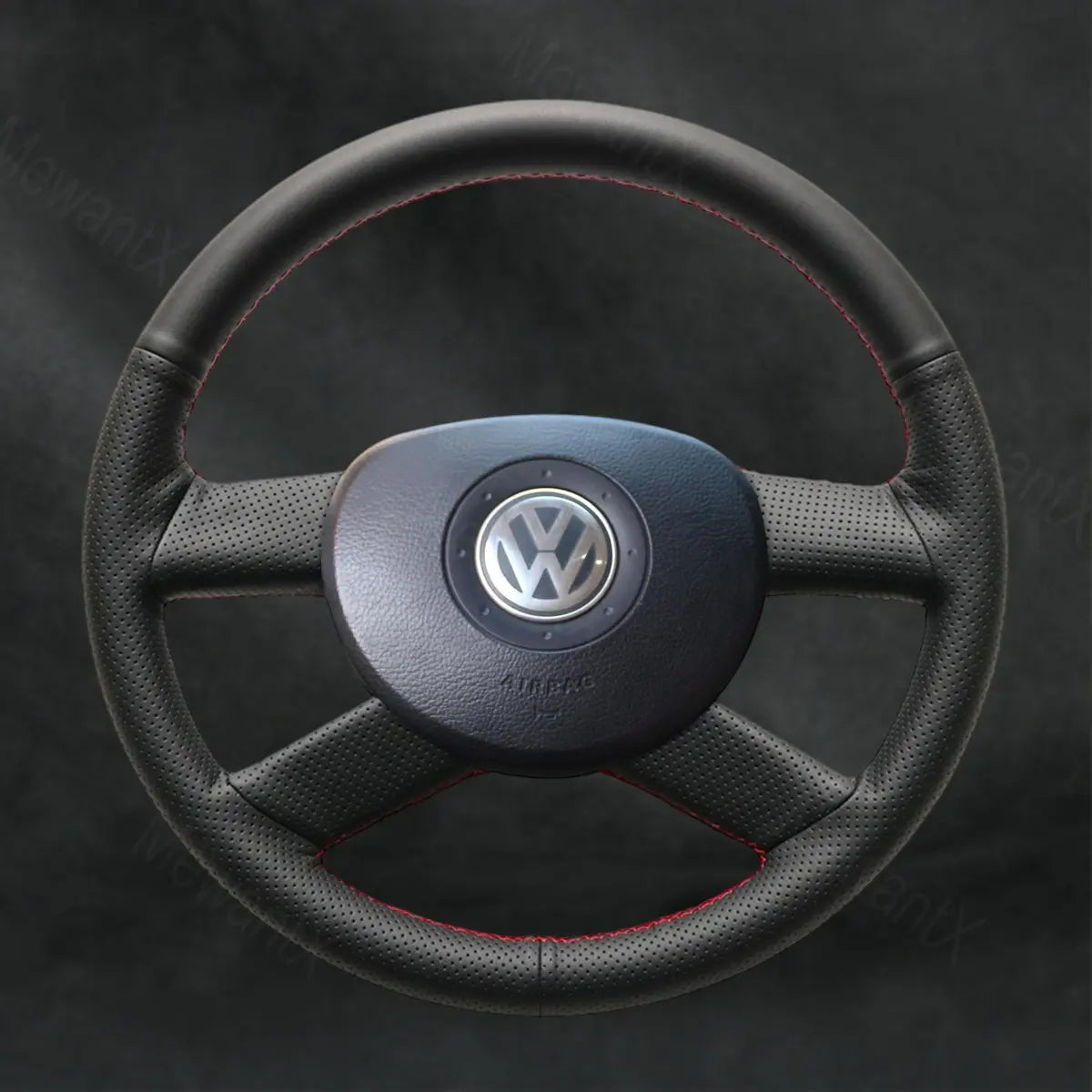 Steering Wheel Cover For Volkswagen VW Polo 4 2001-2006